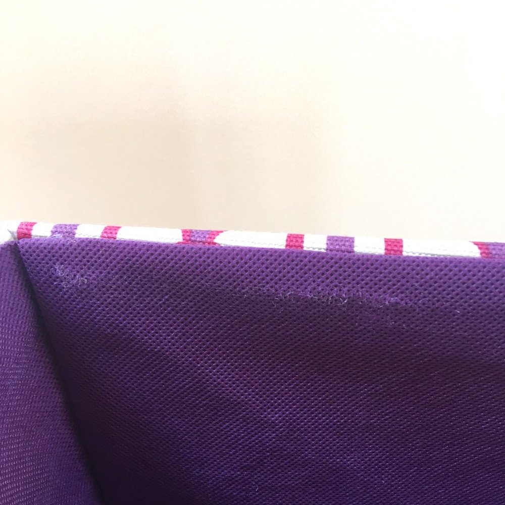 Cloth Covered Storage Box - Picture 4 of 5